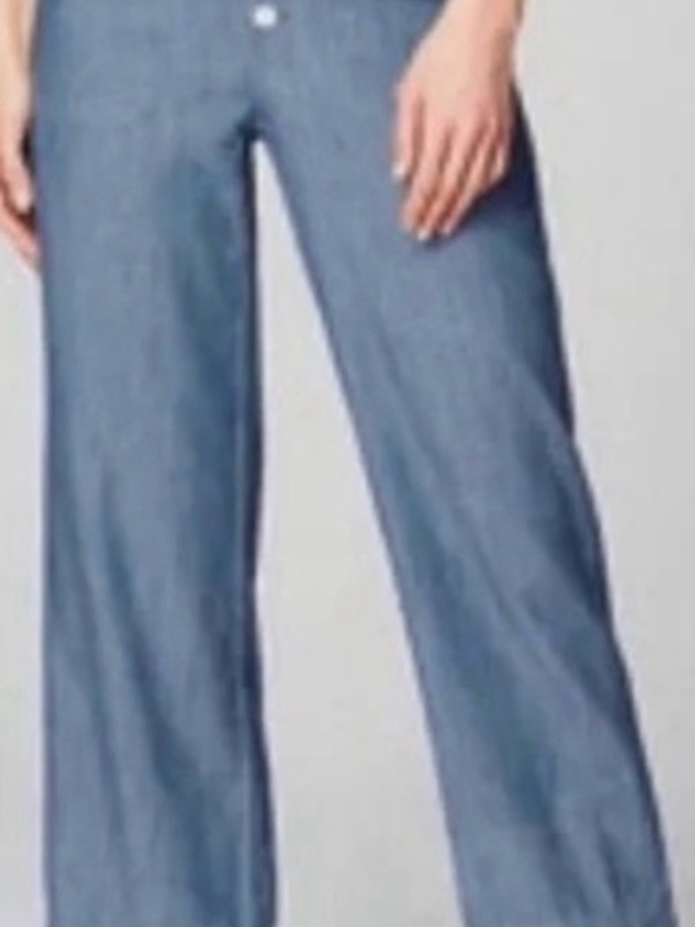 J. Jill Denim Light Blue Elastic Waist Pants
